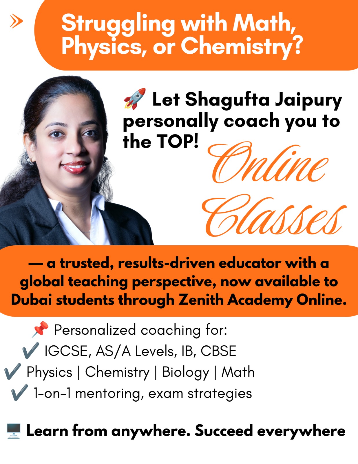 Online Classes Dubai & Global